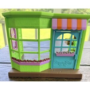 Lil Woodzeez Lil Blossoms Flower Shop Miniature Playset Dollhouse Kids Ages 5+